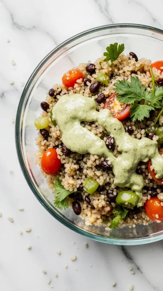 Zesty Quinoa and Black Bean Salad