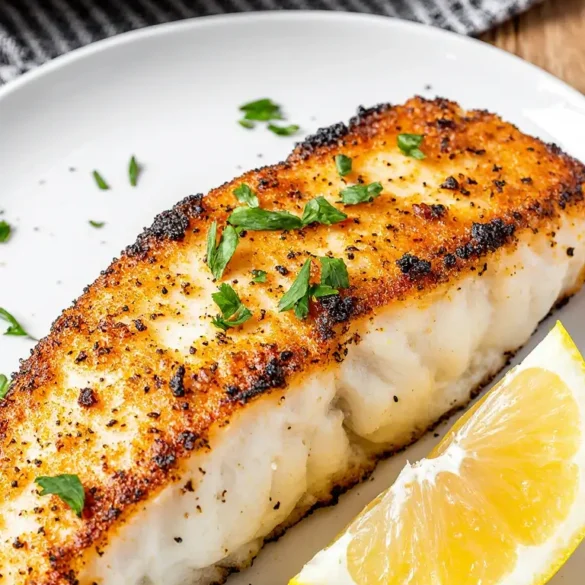 Air Fryer Halibut recipe