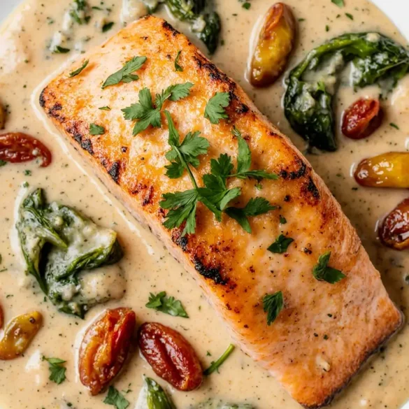 Creamy Tuscan Salmon recipe