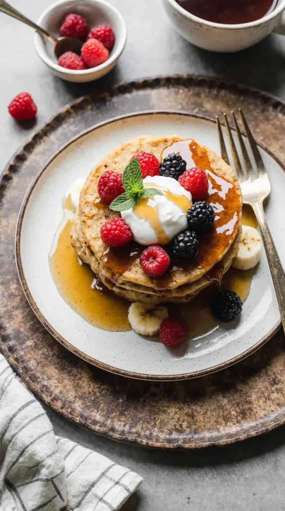 How to Make Cottage Cheese Banana Pancakes