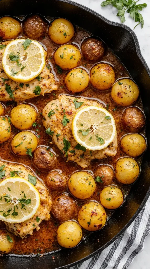 How to Make Greek Lemon Chicken and Potatoes