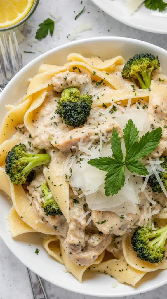 Ingredients Chicken and Broccoli Alfredo recipe