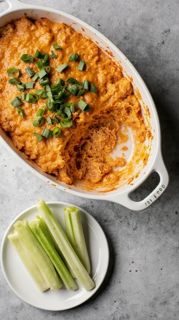 Step-by-Step Instructions Keto Buffalo Chicken Dip