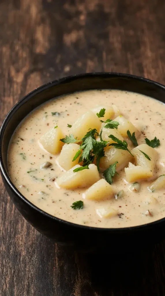 Step-by-Step Instructions Vegan Potato Leek Soup