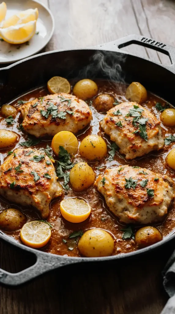 Tips & Tricks for Success Greek Lemon Chicken and Potatoes