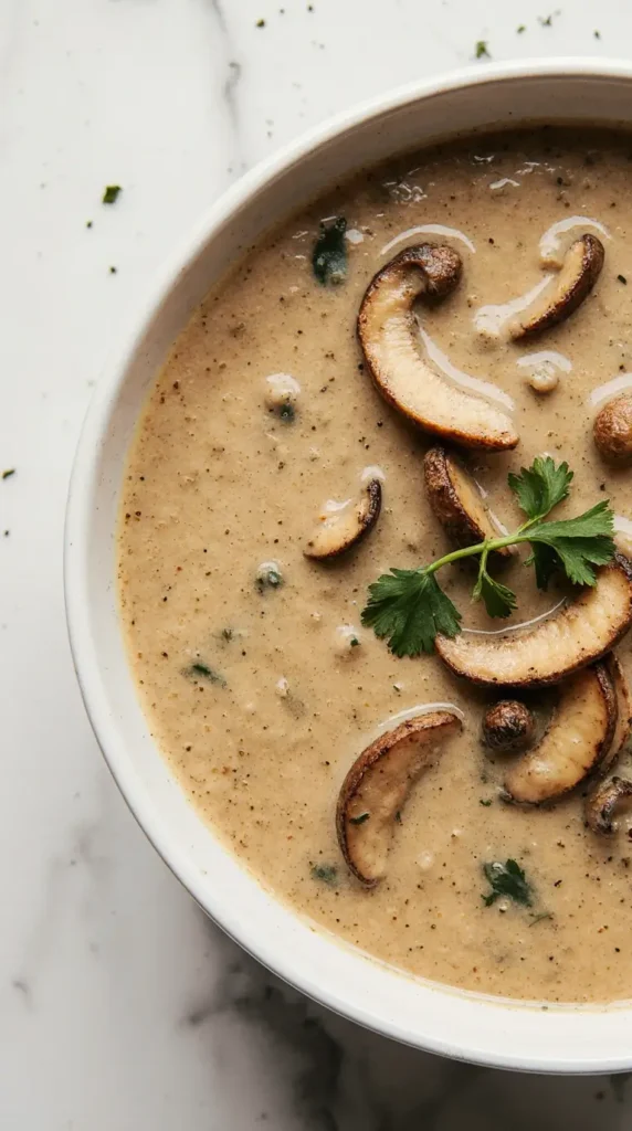 Tips & Tricks for the Best Vegan Cream of Mushroom Soup