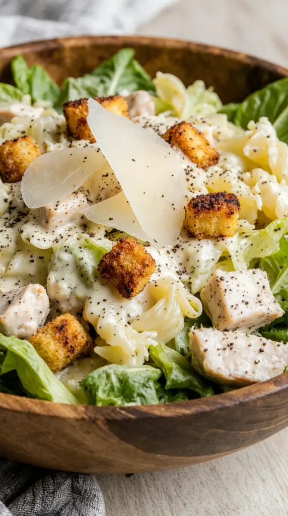 Why You'll Love This Recipe Chicken Caesar Pasta Salad