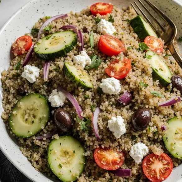 mediterranean quinoa salad recipe