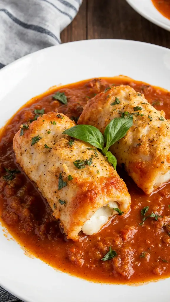 Instructions Chicken braciole recipe